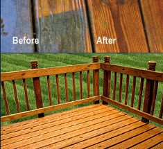 Wood Deck Cleaning Wilmington | Sparkling Image Roof Cleaning